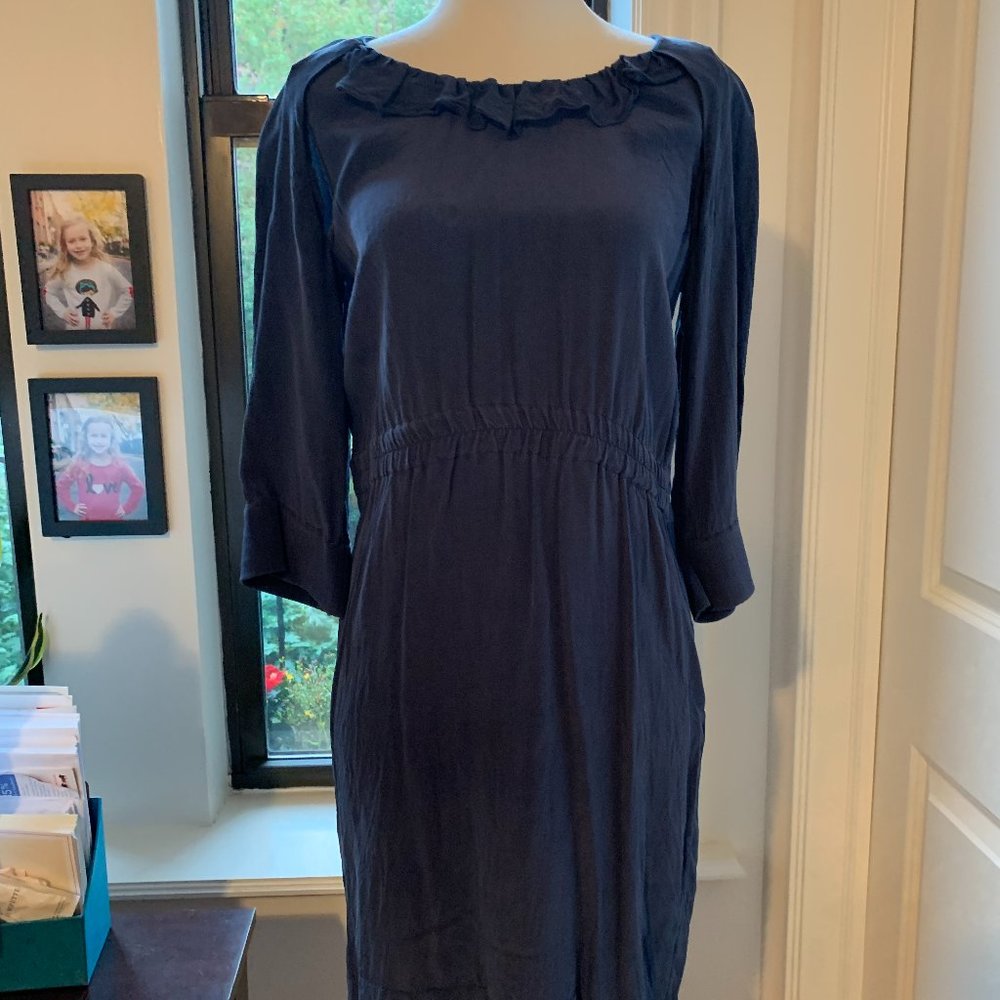Stella McCartney Blue Silk Dress
